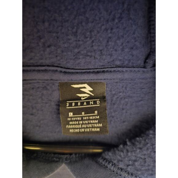 Nike Hoodie Youth Large (12–13Y) Navy Blue Pullover– 3Brand by Russell Wilson - Picture 2 of 5